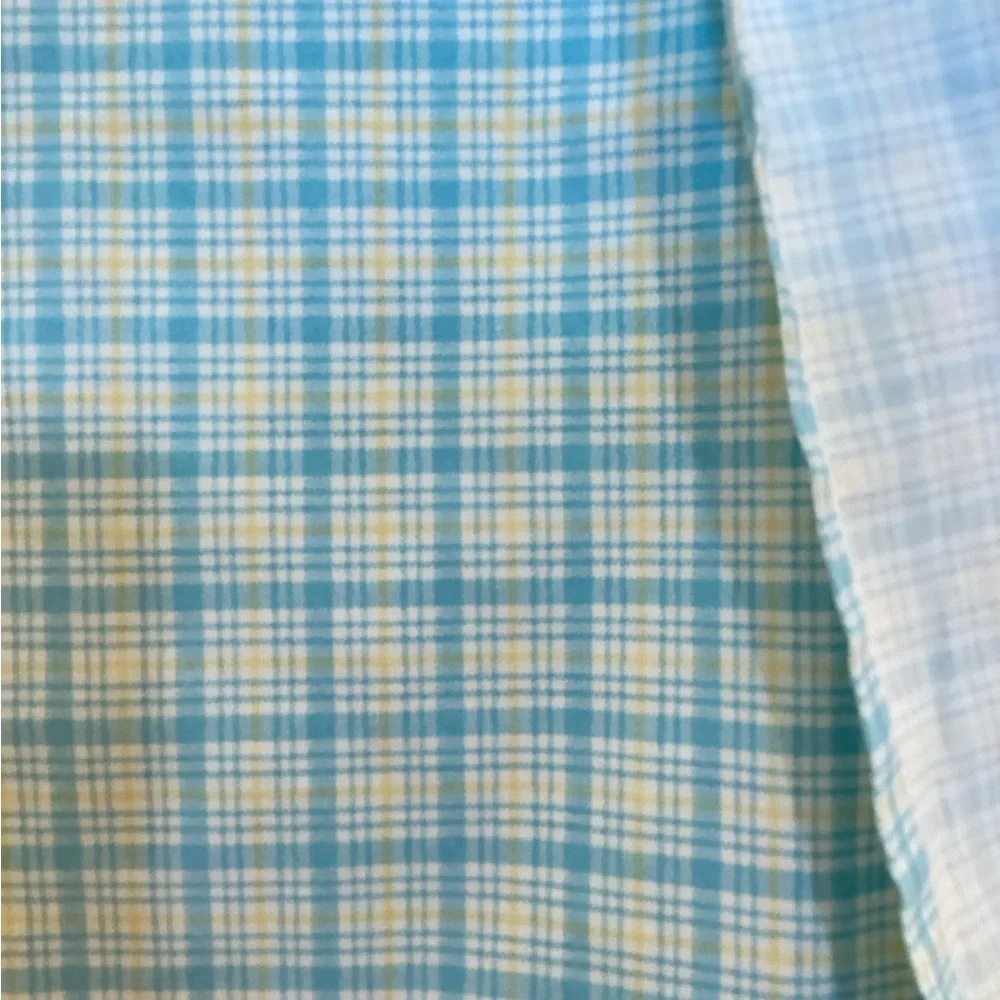 Vintage Westpoint Steven’s Plaid Flat Sheet/ fabric